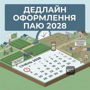 Наслідки пропуску терміну оформлення паю до 2028 року