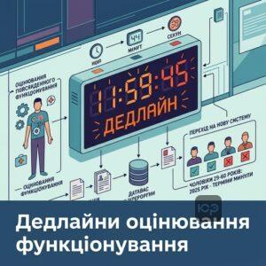 Терміни проходження оцінювання повсякденного функціонування