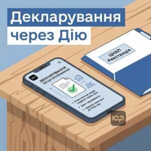 декларування місця проживання Дія та ЦНАП