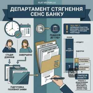 Департамент беззаставного стягнення Сенс Банку готує позов до суду по кредиту