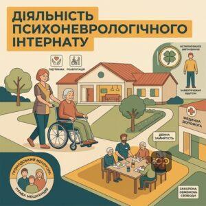 Особливості діяльності та завдання психоневрологічного інтернату в Україні