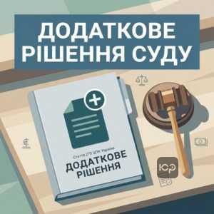 Додаткове рішення суду в цивільному процесі за статтею 270 ЦПК України