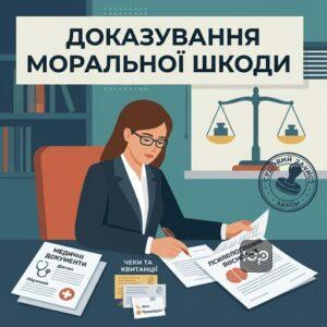 Докази для стягнення моральної шкоди через суд та проведення експертизи