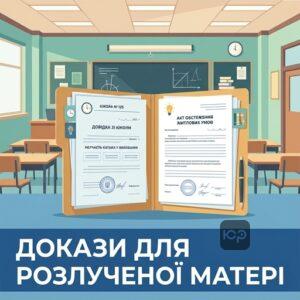 Докази відсутності участі батька у вихованні дитини для відпустки