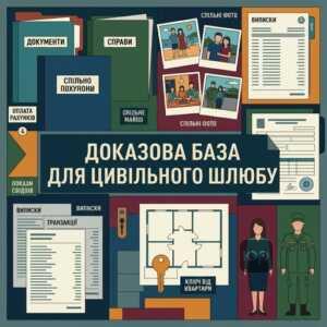 Докази для встановлення факту проживання однією сім'єю з військовим для ОГД