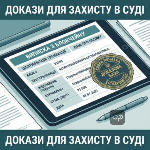 Докази для суду проти Crypsee у спорі по криптопозиці