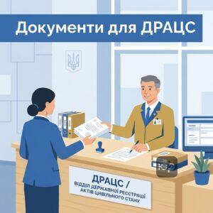 Перелік документів та процедура зміни прізвища та імені в органах ДРАЦС