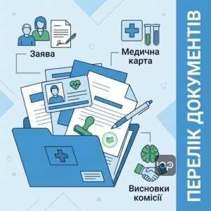 Документи для будинку-інтернату інвалідам