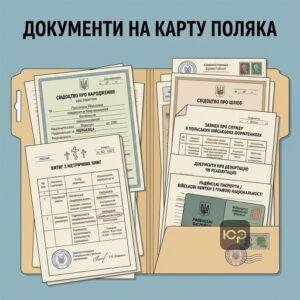 Архівні документи та свідоцтва для Карти поляка