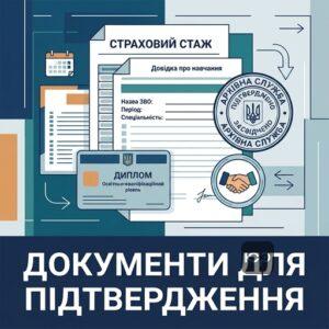 Документи для підтвердження періоду навчання у вищому навчальному закладі