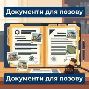 Документи для позову до росії