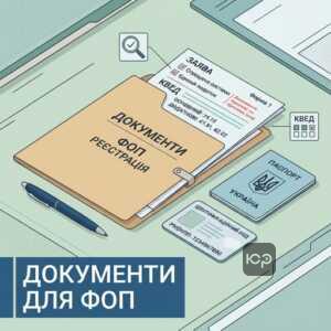 Документи для реєстрації ФОП