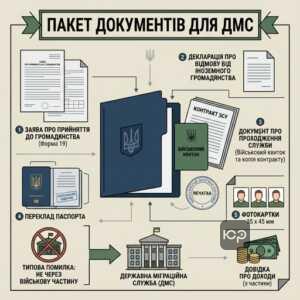 Документи на громадянство України для іноземців захисників ЗСУ
