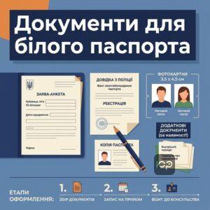Перелік документів для оформлення посвідчення на повернення в Україну в консульстві