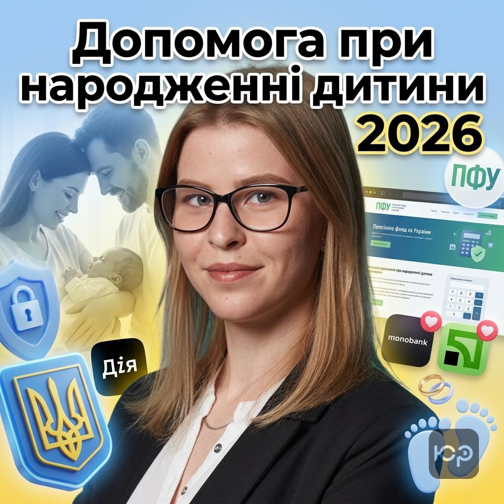 Допомога при народженні дитини 2026: умови, розмір виплат та ПФУ