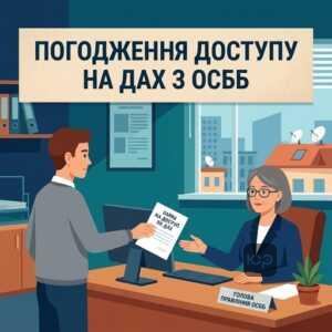 Процедура отримання доступу на дах ОСББ для встановлення супутникової антени закон