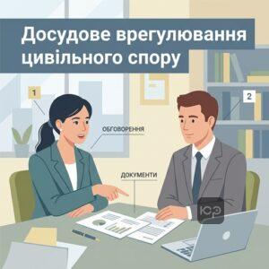 Досудове врегулювання спорів у цивільному процесі як ефективний спосіб вирішення конфлікту