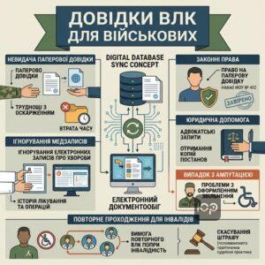 Проблеми проходження ВЛК та невидача довідки ВЛК військовозобов'язаним