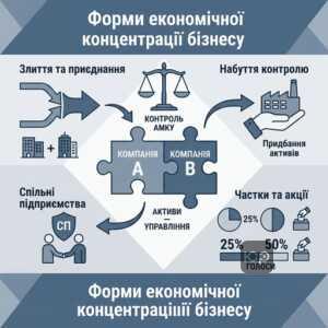 Економічна концентрація суб'єктів господарювання та контроль АМКУ