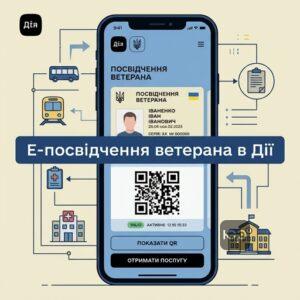 Електронне посвідчення ветерана дія юридична сила та використання