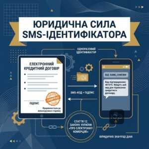 Юридична сила електронного підпису та одноразового ідентифікатора в кредитних договорах