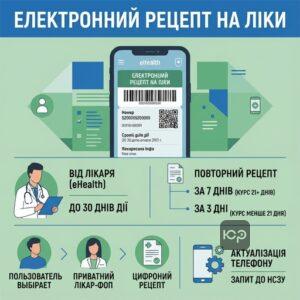 Як отримати електронний рецепт на доступні ліки в системі eHealth