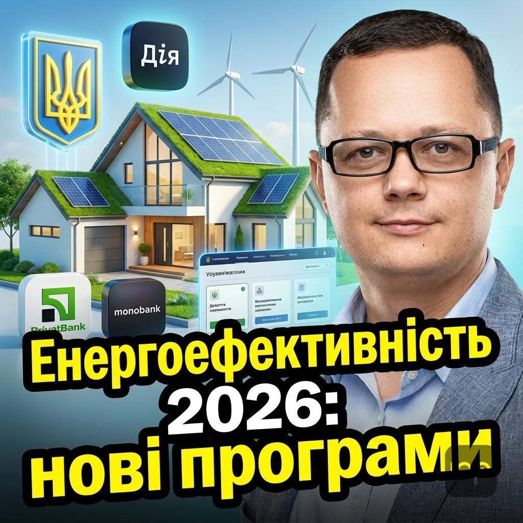 Державна підтримка енергозбереження: програма «Теплі кредити» та актуальні альтернативи 2026
