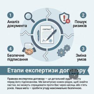 Що включає правова експертиза договору юристом