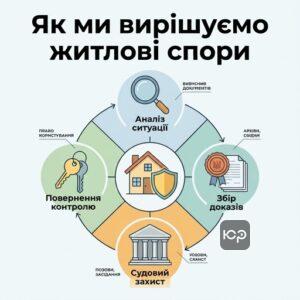 Етапи роботи адвоката у житлових спорах