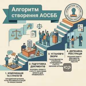 Етапи створення та реєстрації асоціації ОСББ у 2026 році