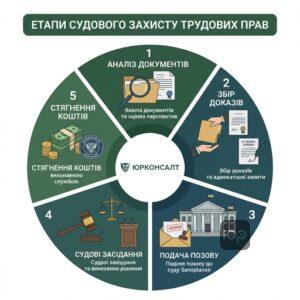 Адвокат з трудового права в Запоріжжі етапи судового процесу