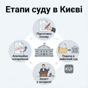 Суди Києва: етапи розгляду справи