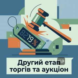 Етапи торгів з обмеженою участю включають ціновий аукціон