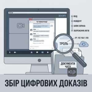 Фіксація доказів зумбомбінгу для суду та поліції