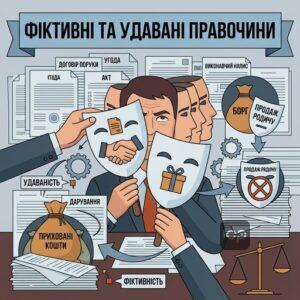 Фіктивні та удавані правочини: ознаки та наслідки недійсності