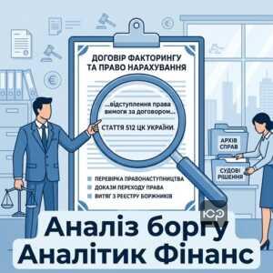ФК Аналітик Фінанс суд та договір факторингу боргу МФО