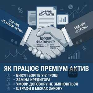 ТОВ ФК Преміум актив колектори та викуп боргів у Є Гроші