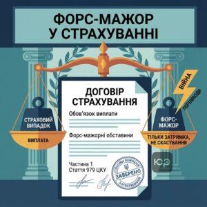 Вплив форс-мажорних обставин на виплату страхового відшкодування під час війни