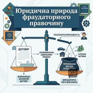 Фраудаторний правочин та зловживання правом боржником в Україні