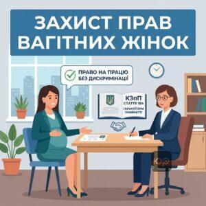 гарантії для вагітних при прийнятті на роботу захист прав жінок