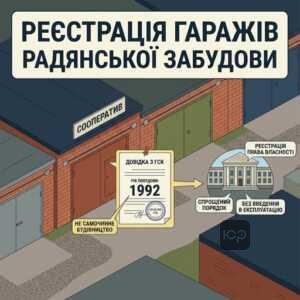 оформлення права власності на гараж побудований до 1992 року спрощений порядок