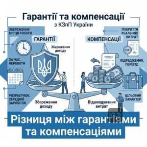 Гарантії та компенсації працівникам згідно з КЗпП України огляд понять