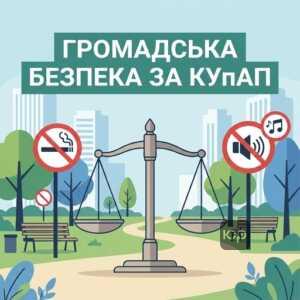 адміністративні правопорушення громадська безпека КУпАП