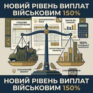 Грошове забезпечення військових законопроєкт 15245 зміни до закону
