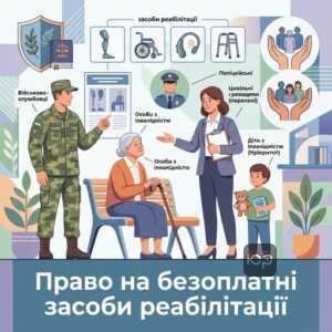 Хто має право на безоплатне забезпечення засобами реабілітації в Україні у 2026 році