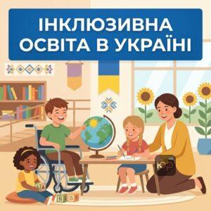 Інклюзивне навчання в школі для дітей з особливими освітніми потребами в Україні