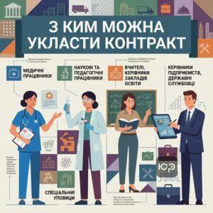 Перечень категорий работников, с которыми можно заключать контракт по закону