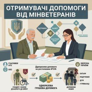Хто має право на отримання одноразової грошової допомоги від Мінветеранів
