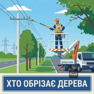 Хто має обрізати дерева біля дротів ЛЕП та як відбувається розчистка просіки