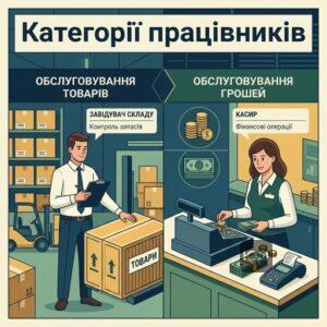 Працівники які обслуговують цінності